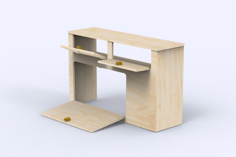 Compact A1 Side Furniture - Compact Van Conversion | Simple Vans