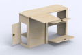 Seitenschrank Tisch A2 - Van-Umbau VW T5 / T6 | Simple Vans