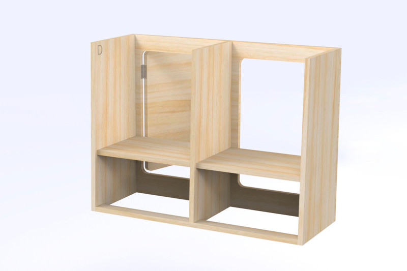 Grand Placard Haut D4 - aménagement de van | Simple Vans