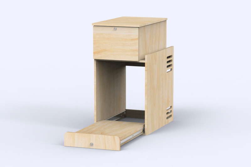 Plateau de Glacière D11 pour meuble de cuisine C5 | Simple Vans