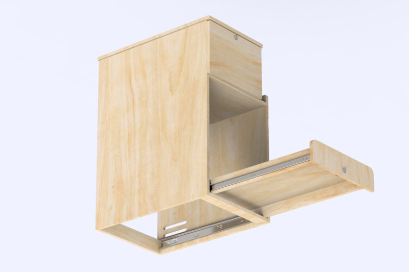 Plateau de Glacière D11 pour meuble de cuisine C5 | Simple Vans