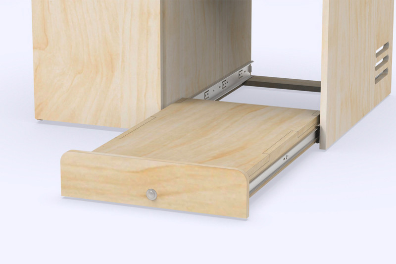 Tablett für Kühler D12 für Küchenmöbel C6 | Simple Vans