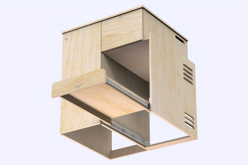 Cooler Tray D12 for Kitchen Unit C6 | Simple Vans