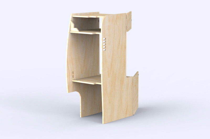 Large Rear Unit C3 - Van Conversion | Simple Vans