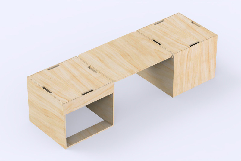 Petite Assise PLUS AP - Aménagement grands vans | Simple Vans