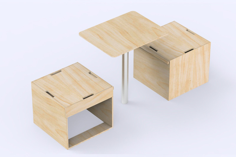 Petite Assise PLUS AP - Aménagement grands vans | Simple Vans