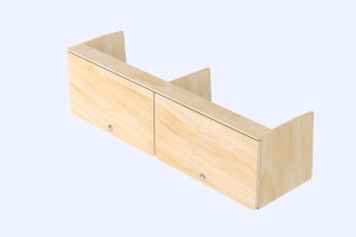 Grand Placard Haut PLUS EP1 - Aménagement grands vans | Simple Vans