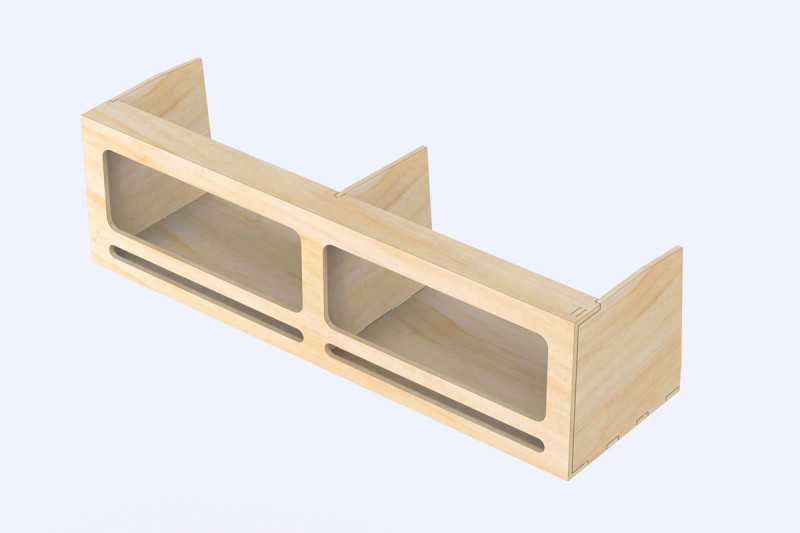 Large Shelf PLUS ES1 - Large Van Conversion | Simple Vans