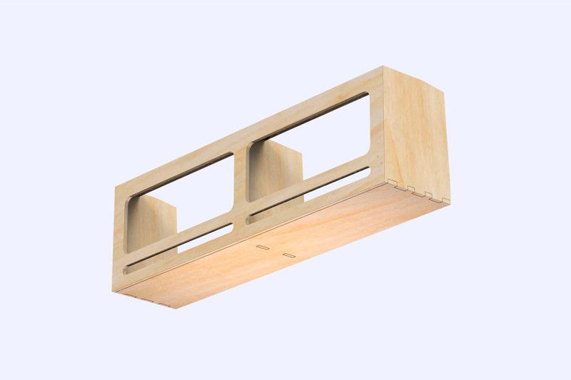 Petite Étagère PLUS ES2 - Aménagement grands vans | Simple Vans