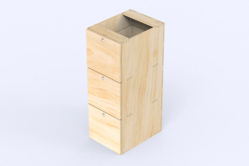 Kitchen Unit with Drawers PLUS CT - Large Van Conversion | Simple Vans