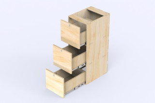 Kitchen Unit with Drawers PLUS CT - Large Van Conversion | Simple Vans