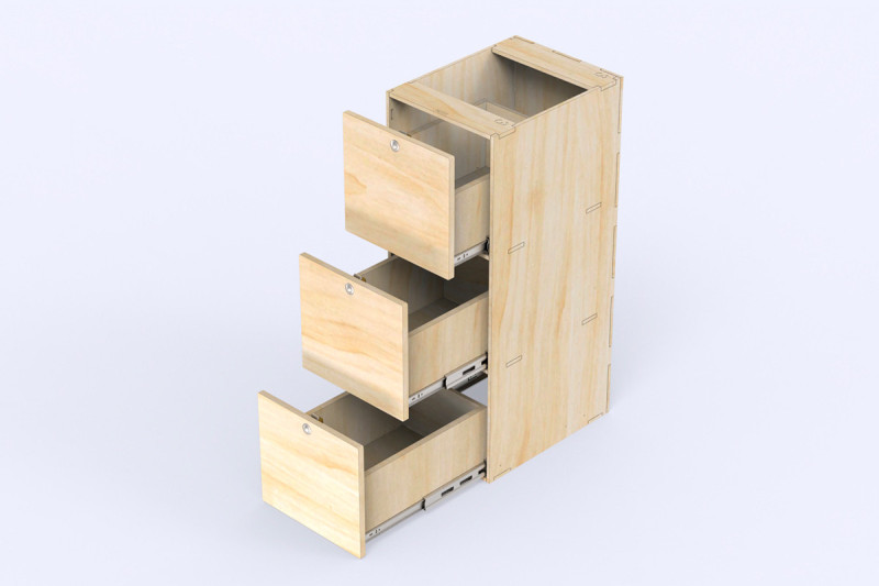 Unité Cuisine Tiroirs PLUS CT, Aménagement grands vans | Simple Vans