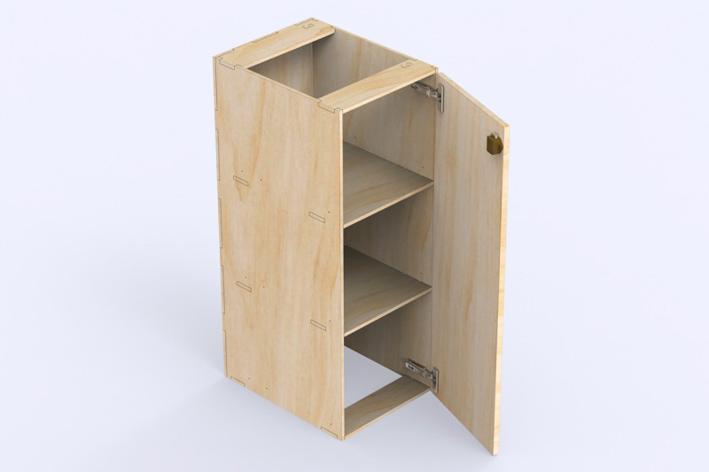 Small Kitchen Unit with Door PLUS CP3 - Large Van Conversion