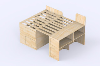 Max PLUS Bett BMAX - Großer Van-Umbau | Simple Vans