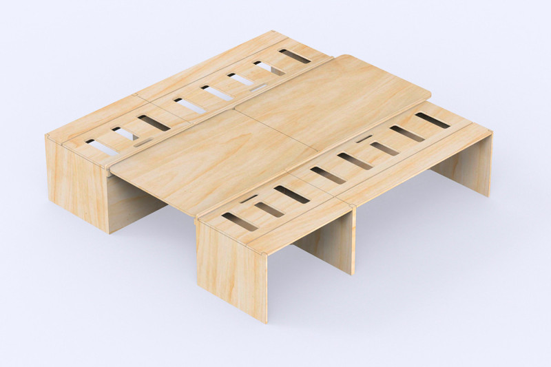 Bed PLUS Salon King BSL KING - Large Van Conversion | Simple Vans