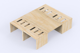 Bed PLUS Salon Queen BSL QUEEN - Large Van Conversion | Simple Vans