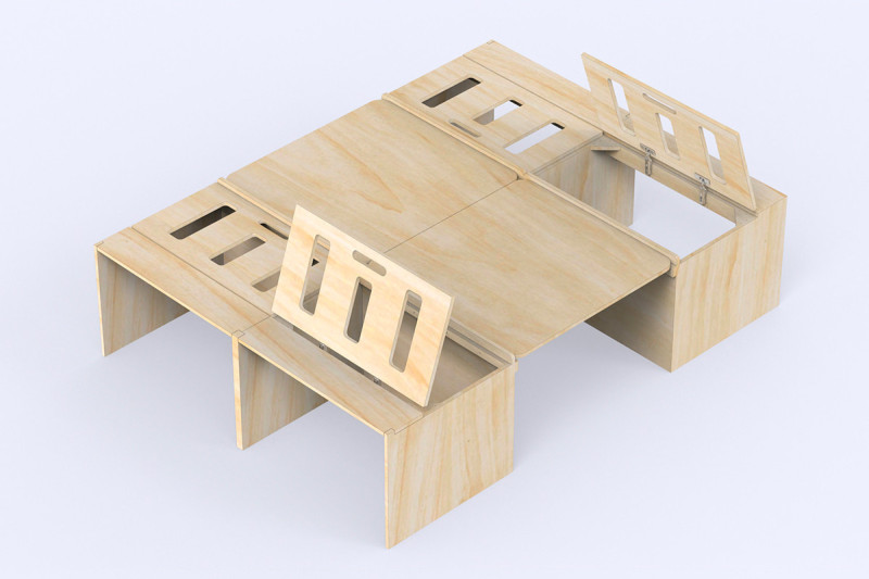 Bed PLUS Salon Queen BSL QUEEN - Large Van Conversion | Simple Vans