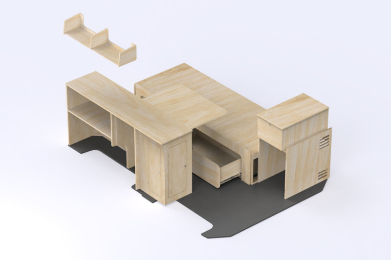 The Nomad Complete Kit - Trafic 3 / Vivaro 2 Conversion | Simple Vans