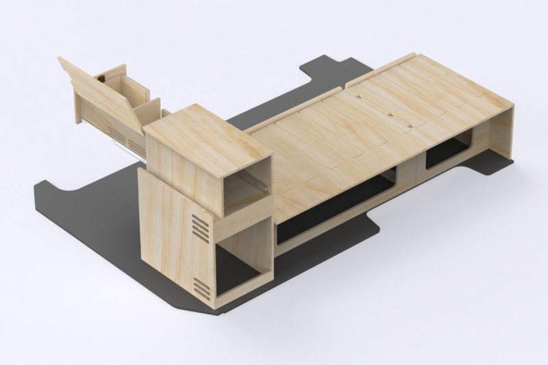 Kit complet The Seeker - Aménagement de van | Simple Vans