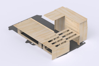 Kit complet The Minimalist - Aménagement VW Transporter T5 / T6