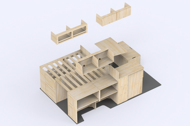 Kit complet Family Classic - Aménagement grand vans | Simple Vans