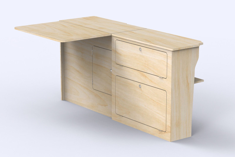 Large Table Side Unit L1 A4 - Expert / Jumpy Conversion