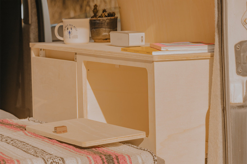 Slim Side Table Unit A2S - VW T5 / T6