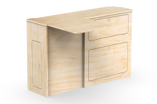 Schlanke Seitenschrank Tisch A2S - Expert / Jumpy