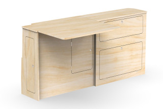 Large Table Side Unit Slim L2 A3S - VW T5 / T6