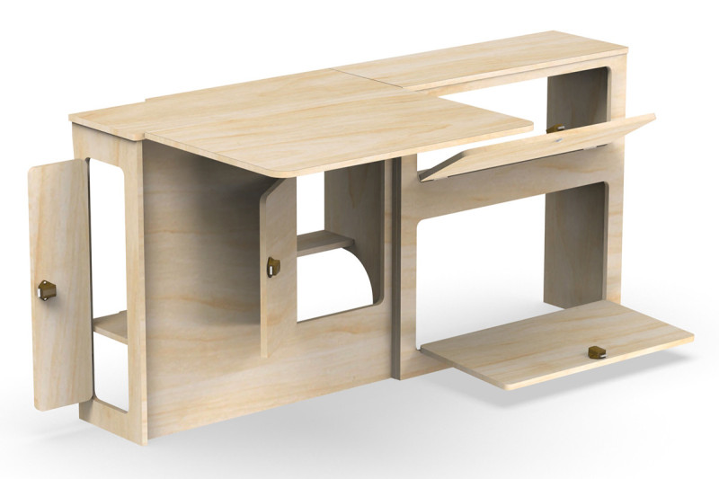 Large Table Side Unit Slim L2 A3S - Trafic 3