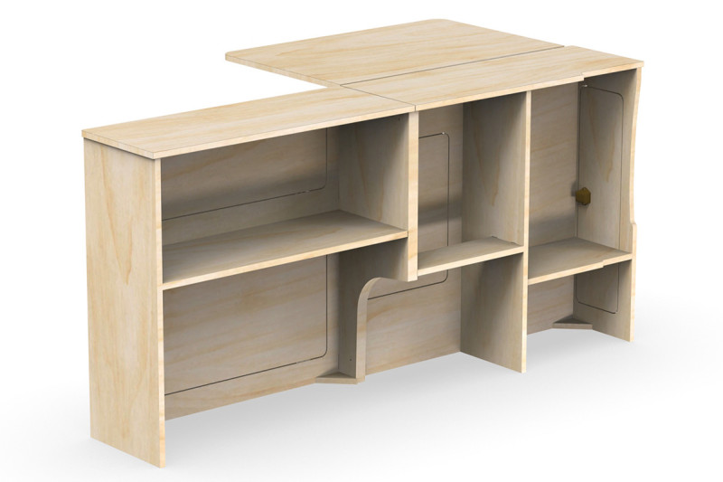 Large Table Side Unit Slim L2 A3S - Trafic 3