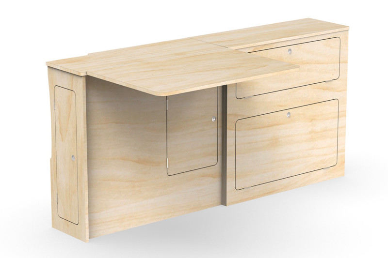 Large Table Side Unit Slim L2 A3S - Trafic 3