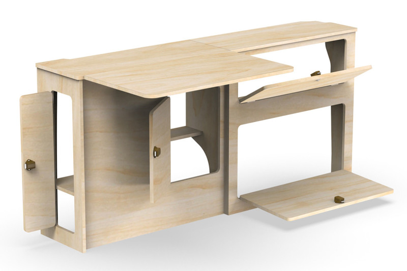 Large Table Side Unit Slim L2 A3S - Expert / Jumpy