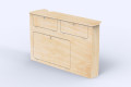 Kompakter Seitenschrank A1 - Berlingo / Partner 2