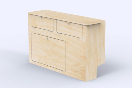 Meuble Latéral Compact  A1 - VW Caddy
