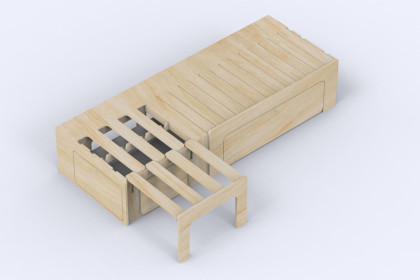 Sliding Bed - B120
