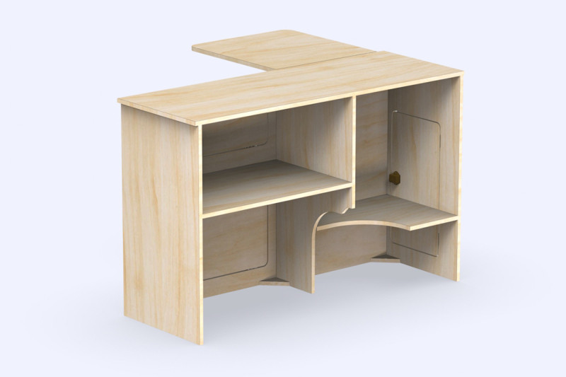 Unité Latérale Table A2 - Aménagement de van | Simple Vans