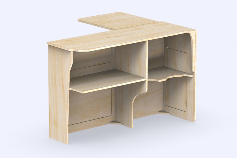 Seitenschrank Tisch A2 - Van-Umbau Expert / Jumpy | Simple Vans