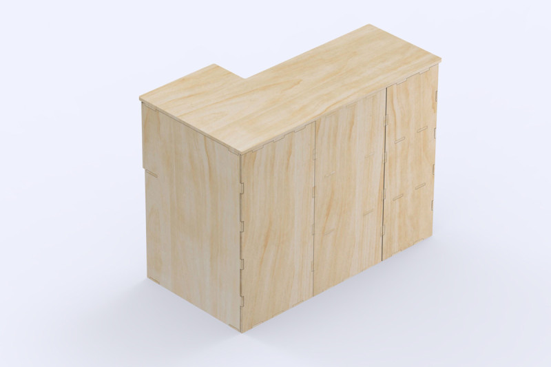 Side Kitchen Complete Kit - Large Van Conversion | Simple Vans