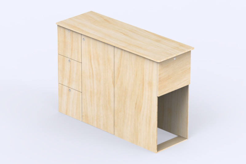 Front Kitchen Complete Kit - Large Van Conversion | Simple Vans