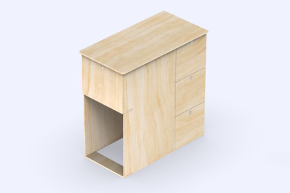 Kit cuisine complet Door Kitchen Aménagement grand vans | Simple Vans