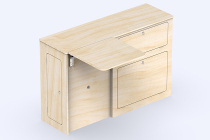 Table Side Unit A2 - Van Conversion | Simple Vans