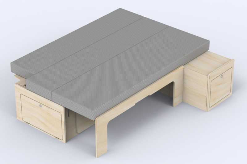 Mattress for Bed B4: 112 x 164 cm | Simple Vans