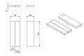 Matelas Large pour grand Lit B130 : 130 x 180 cm | Simple Vans