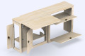 Large Table Side Unit L2 - Renault Trafic 3 Conversion | Simple Vans