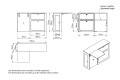 Table Side Unit A2V2 - Renault Trafic 3 Conversion | Simple Vans