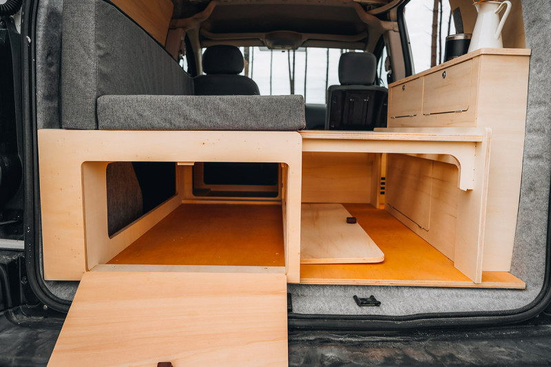 Kit complet The Weekender - Aménagement Kangoo 2 | Simple Vans
