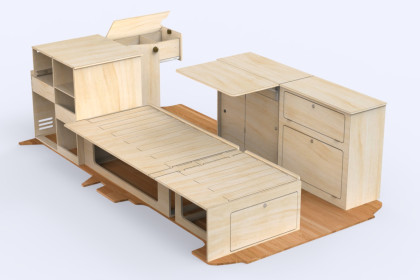 Kit complet The Legend - Aménagement de van | Simple Vans