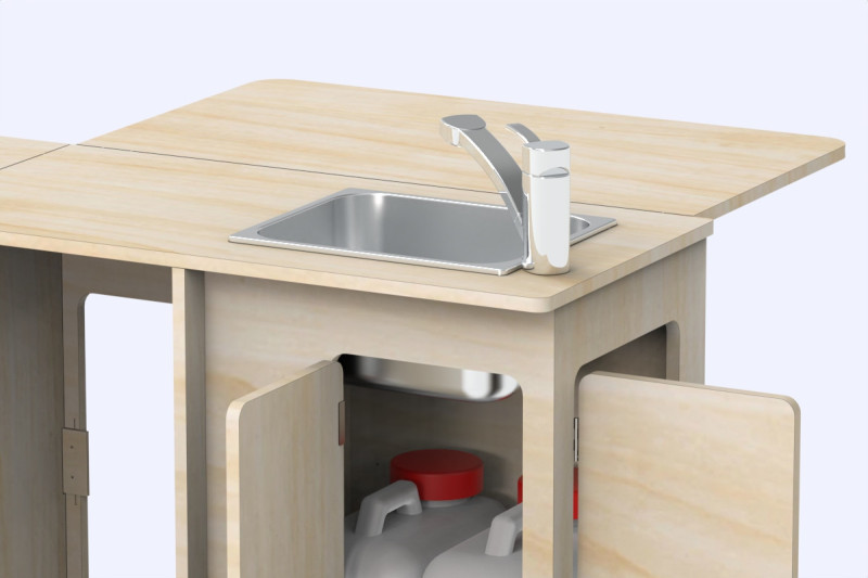 Large Water Kit for A4 & Simple PLUS - Van Conversion | Simple Vans