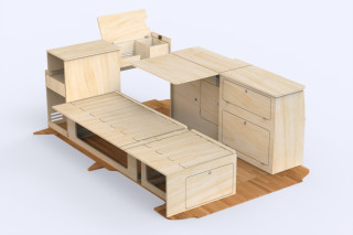 Kit complet The Nomad - Aménagement VW Transporter T5/T6 | Simple Vans